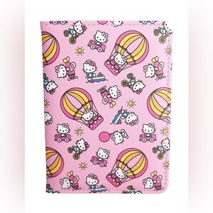 Hello Kitty Passport Holder Sanrio with Credit Card Slips